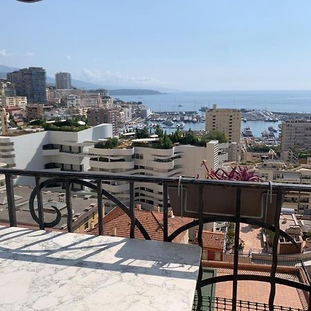 Plein Coeur De Monaco, A 300 Metres A Pied Du Port De Monaco, 4 Pieces Dans Des Escaliers Vue Mer Exceptionnelle ภายนอก รูปภาพ